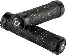 ROCKBROS Fahrradgriffe Lenkergriffe Fahrrad Lock-On Griffe Anti-Rutsch PP + PU 