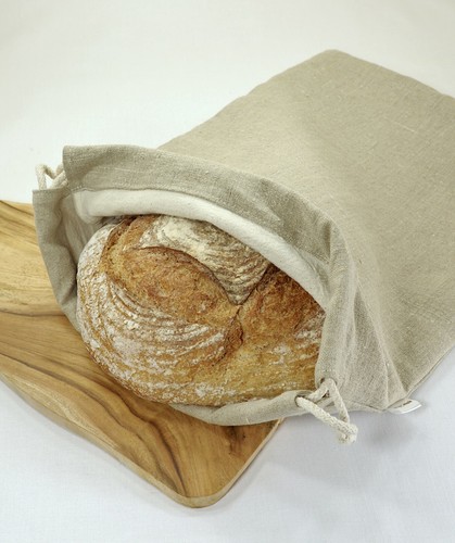 Brotbeutel aus 100 leinen - brotbeutel, 100%