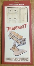 THUNDERBOLT Coaster Cutouts