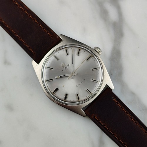 Omega genéve silver dial 1970 - genéve,