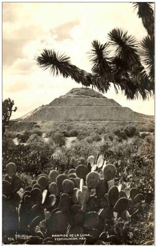 Mexico piramide la luna - -,