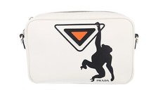 PRADA Leder Schultertasche /