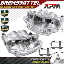 2x Bremssattel mit Halter