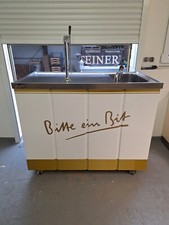 Bitburger Bitte ein Bit mobile Theke mit Faßkühler und Spühlbecken