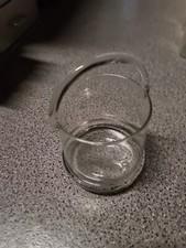 Glas Topf mit Henkel 