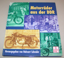 Bildband - Motorräder aus der DDR - MZ, AWO, Schwalbe, S 50, Habicht, SR 2E, ...