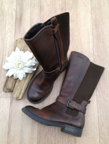 Geox mädchen stiefel braun - stiefel,
