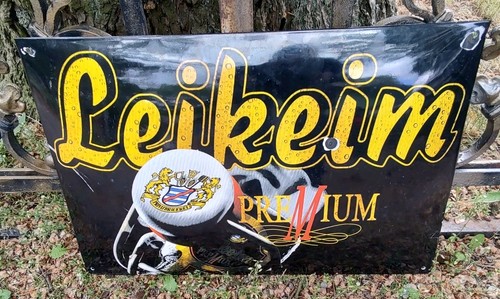 Emalien blechschild leikeim - emalien,