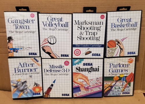 Sega master system - game, lot