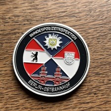 Orden Polizei Coin  , Bundespolizei Coin Ostbahnhof Berlin   C599