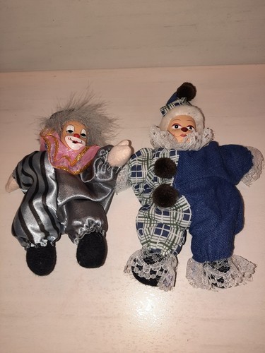 Harlekin clown figur - clown,