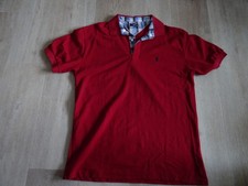 Ralph Lauren Herren Polo Shirt, XXL (52) slim, rot, top Zustand, kurzarm