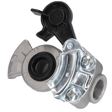 Kupplungskopf schwarz Einkreis