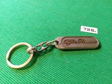 726- EDLER MASSIVER  METALL  SCHLÜSSELANHÄNGER   "Alfa Romeo"   Silber / Gold