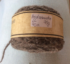 Gesponnene Wolle Heidschnucke