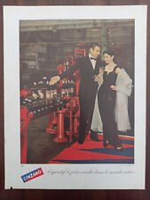 Cinzano Bitter, Aperitif, Alkohol, Abfüllanlage, Werbung advert publicité, 1953