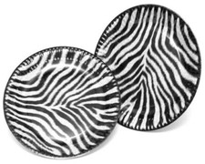 ZEBRA - Geschirr Deko