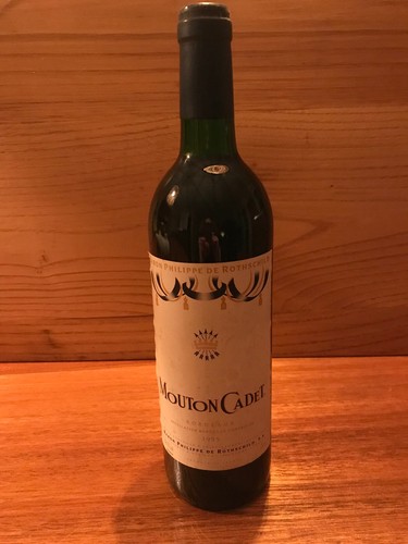 Bordeaux mouton cadet 1995 - bordeaux,