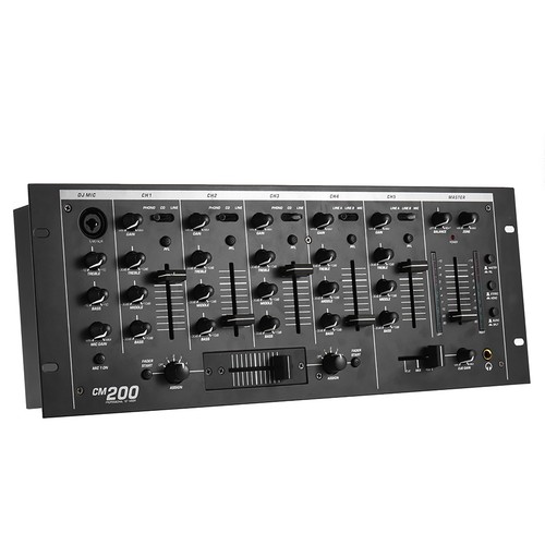 Professional channel rack - 5-channel, dj
