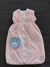 Süßer Puppenschlafsack rosa 