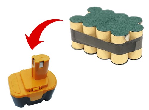 Akkupack für ryobi - ni-mh,
