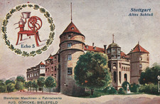 Ak Werbung Bielefelder Maschinen- und Fahrradwerke Göricke  BaPo Trier- Bullay