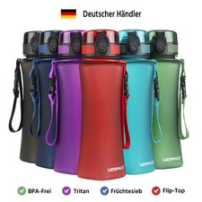 Trinkflasche 0,7L Curved Tritan BPA-Frei für Sport Auslaufsicher 1-Klick-Öffnen