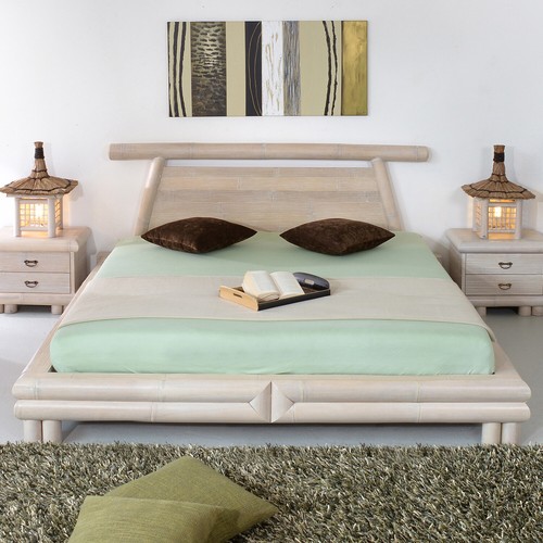 Bambusbett raya doppelbett - 2,