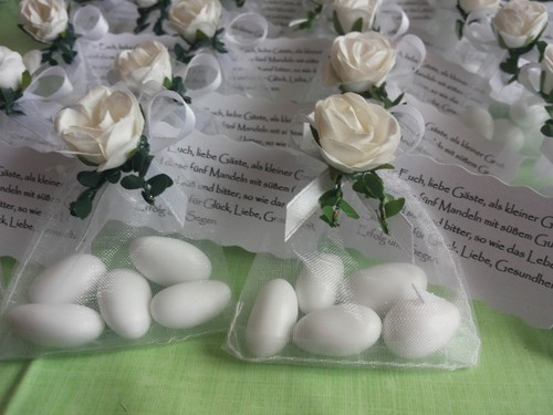 Gastgeschenke mandeln taufe - gastgeschenke,