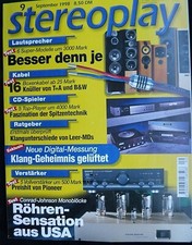 STEREOPLAY 9/98, B&W CDM 7 SE