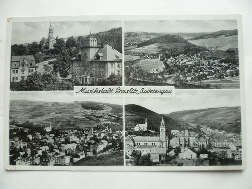 Musikstadt graslitz - ak,