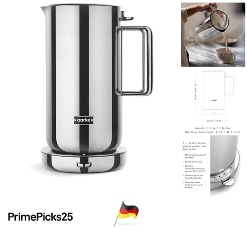 Wasserkocher edelstahl 2l - wasserkocher,