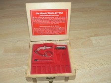 Berloque - Miniatur Pistole - mit Original Holzkiste