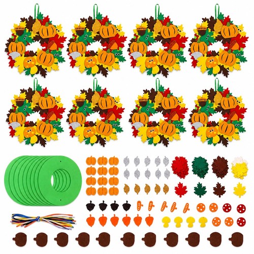 Herbstkranz bastelset kinder - bastelset,