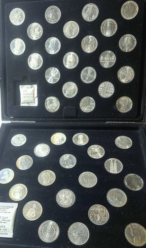 625er silber gedenkmünzen - 625er,
