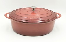 Kela Gusseisen Bräter 6L Calido oval Rot