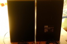 Zwei Lautsprecherboxen: ITT