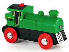 Holzeisenbahn Lok Speedy Green Batterielok (Brio) (Ravensburger Verlag GmbH) NEU
