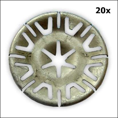 20x klemmscheibe befestigung - 20x,