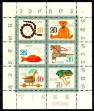 DDR 2661-2666 Kb , postfrisch / ** / Spielzeug , Teddy Steckenpferd Badefisch