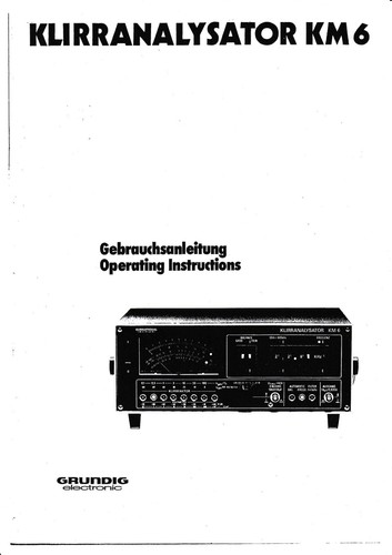 Bedienungsanleitung-Operating