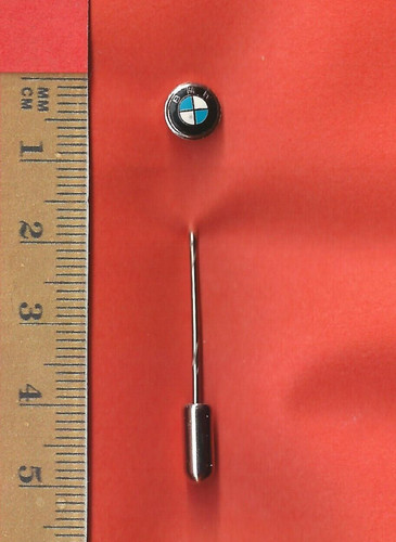 Bmw anstecknadel glasiert - bmw,
