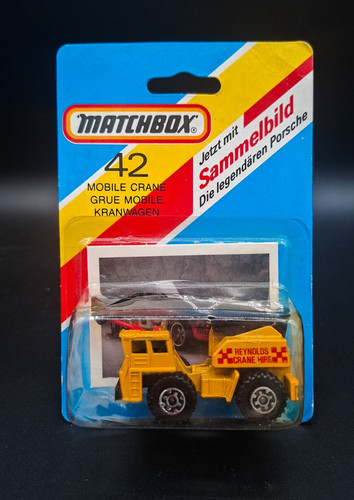 Matchbox mobile crane - mobile,