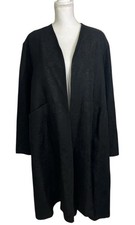 Gesine Moritz Black Open Front