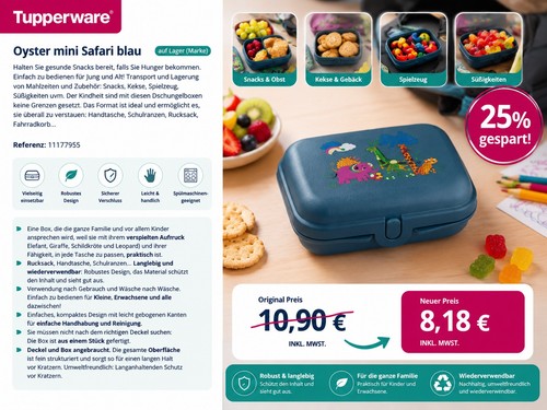 Tupperware kleines twin oyster - tupperware,