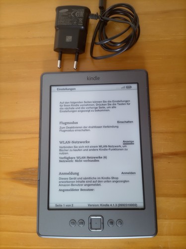 Amazon kindle book reader 4 - book,