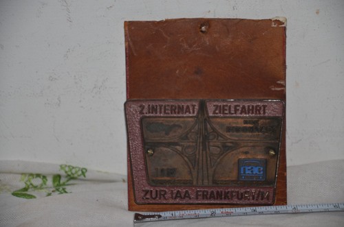 Plakette 1967 frankfurt - plakette,