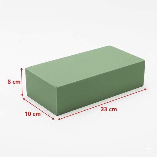 Steckschaum xxl ziegel - xxl,