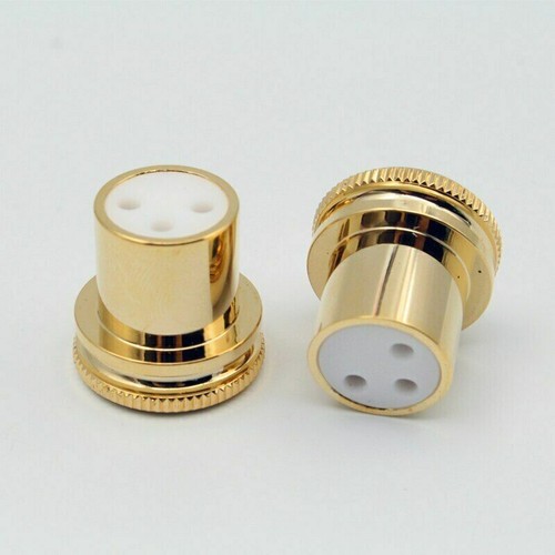 Vergoldete xlr stecker gegen - 2, xlr-stecker