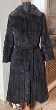 Schöner femininer pelz - femininer, pelz-mantel